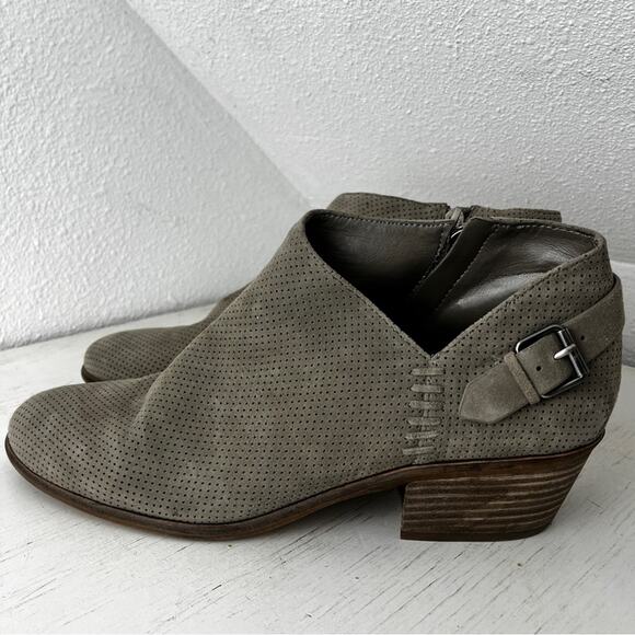 Vince Camuto Parveen suede buckle strap bootie size 12 - Picture 1 of 13